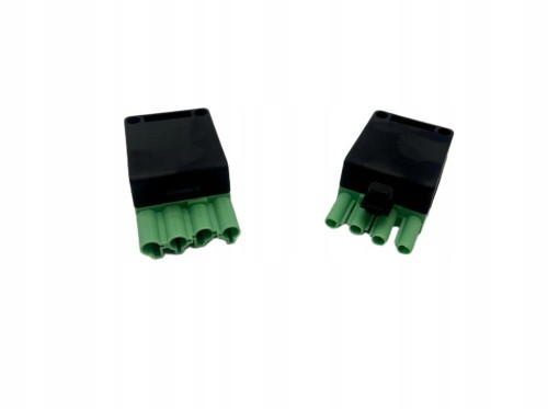 Komplet wtyczka i gniazdo do pompy 4 pin FLAMITRON / Bairan