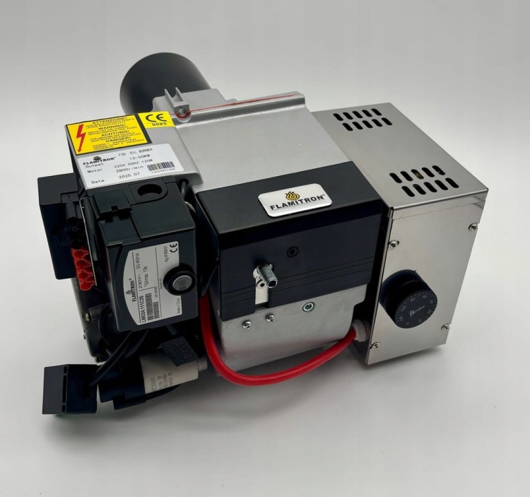 ZESTAW FLAMITRON model F50 12-50KW Palnik multiolejowy na olej przepracowany + akcesoria