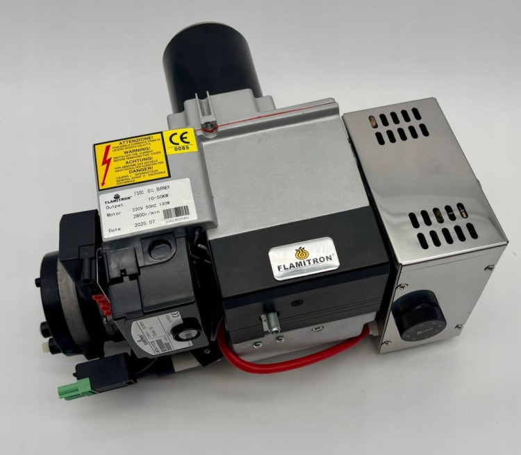 ZESTAW FLAMITRON model F50C 12-50KW Palnik multiolejowy na olej przepracowany + akcesoria
