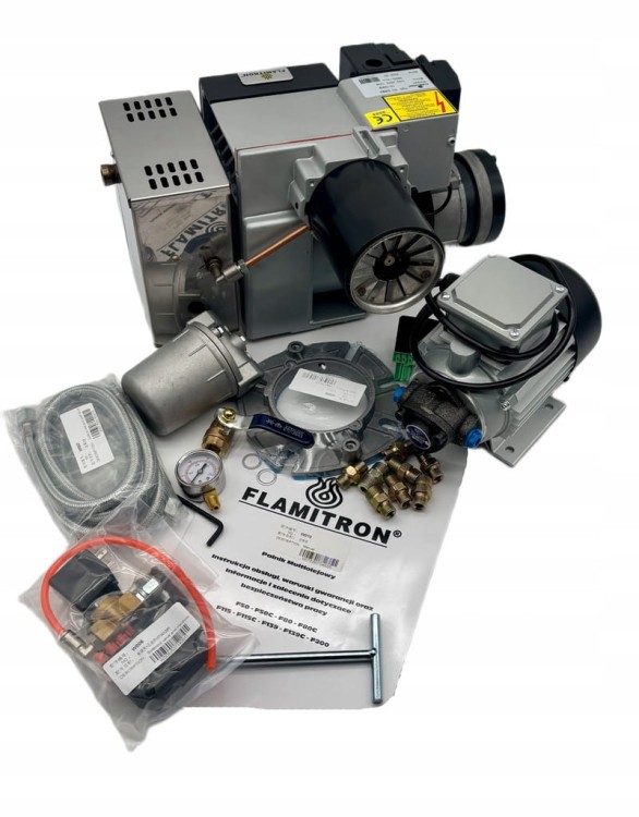 FLAMITRON model F50C 12-50KW Palnik multiolejowy na olej przepracowany