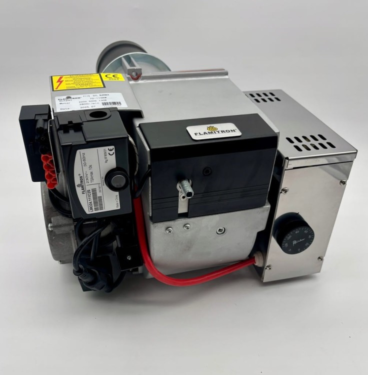 FLAMITRON model F115 70-115KW Palnik multiolejowy na olej przepracowany