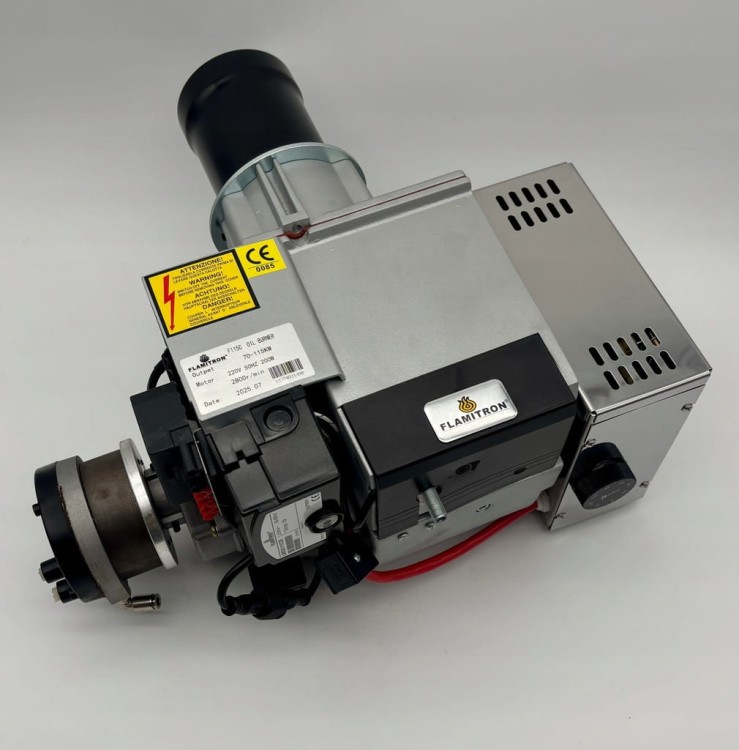 FLAMITRON model F115C 70-115KW Palnik multiolejowy na olej przepracowany