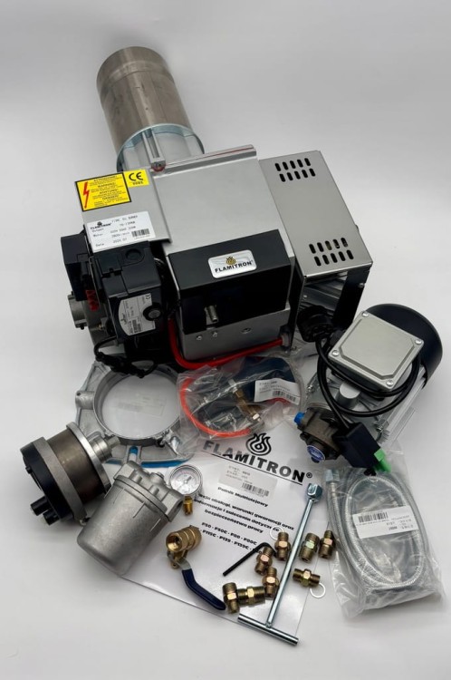 FLAMITRON model F139C 70-139KW Palnik multiolejowy na olej przepracowany