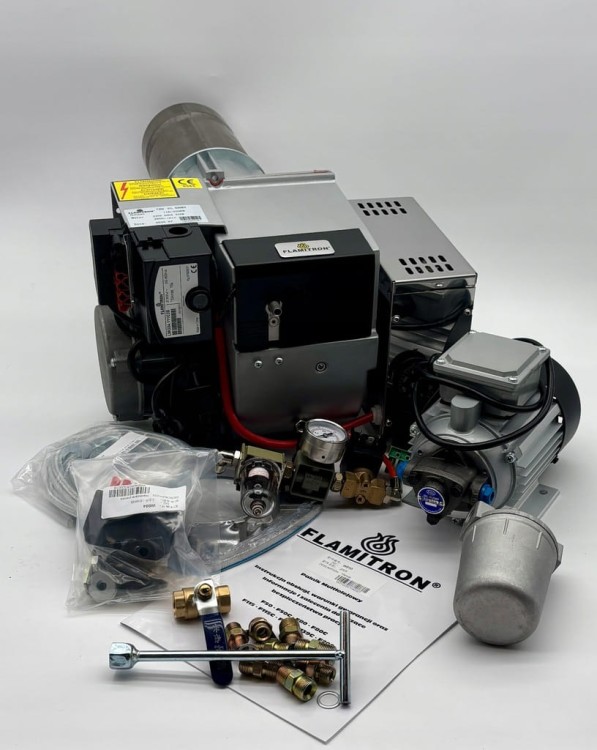 FLAMITRON model F200 115-200KW Palnik multiolejowy na olej przepracowany