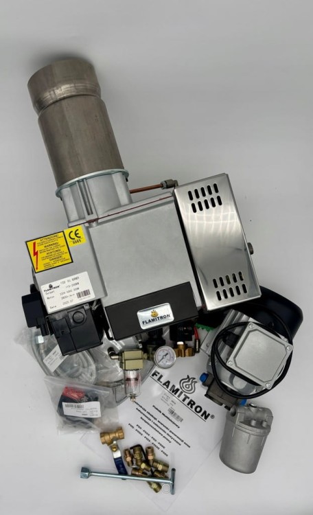 FLAMITRON model F200 115-200KW Palnik multiolejowy na olej przepracowany