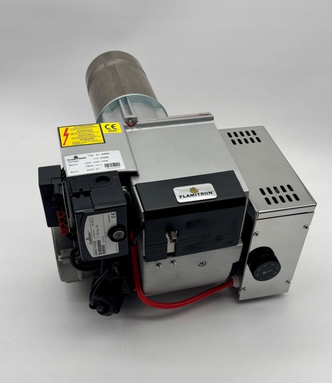 FLAMITRON model F200 115-200KW Palnik multiolejowy na olej przepracowany