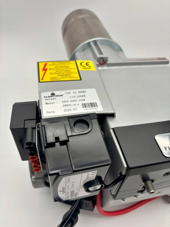 FLAMITRON model F200 115-200KW Palnik multiolejowy na olej przepracowany