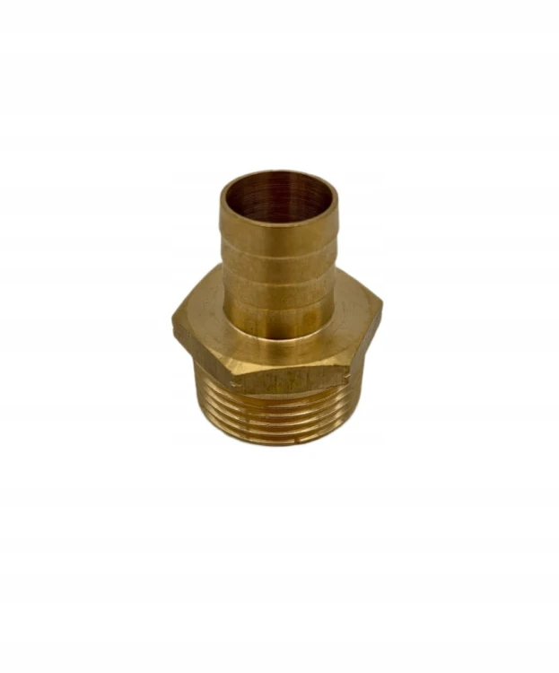 Adapter, mosiężna końcówka 1" GZ x przewód 20mm FLAMITRON