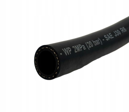 Wąż gumowy olejoodporny Fi 25 mm 2,0 MPa FLAMITRON