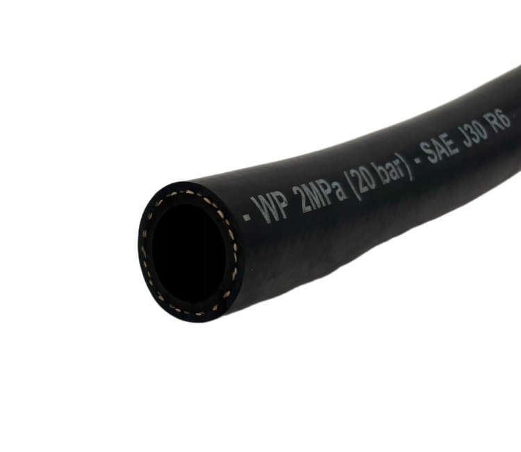 Wąż gumowy olejoodporny Fi 25 mm 2,0 MPa FLAMITRON