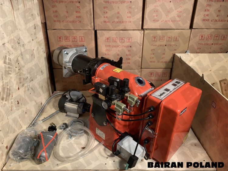 Bairan Palnik 275-550KW multiolejowy na olej przepracowany BW40T