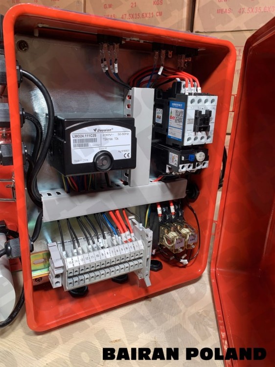 Bairan Palnik 275-550KW multiolejowy na olej przepracowany BW40T